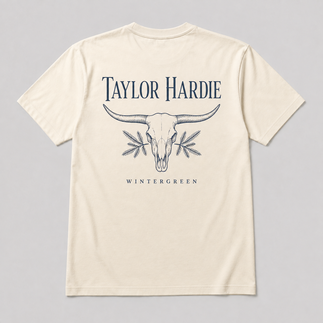 T-Shirt — White - Back